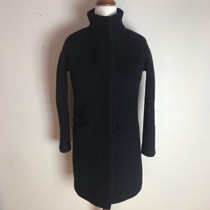JCREW Cocoon coat in Italian stadium-cloth wool